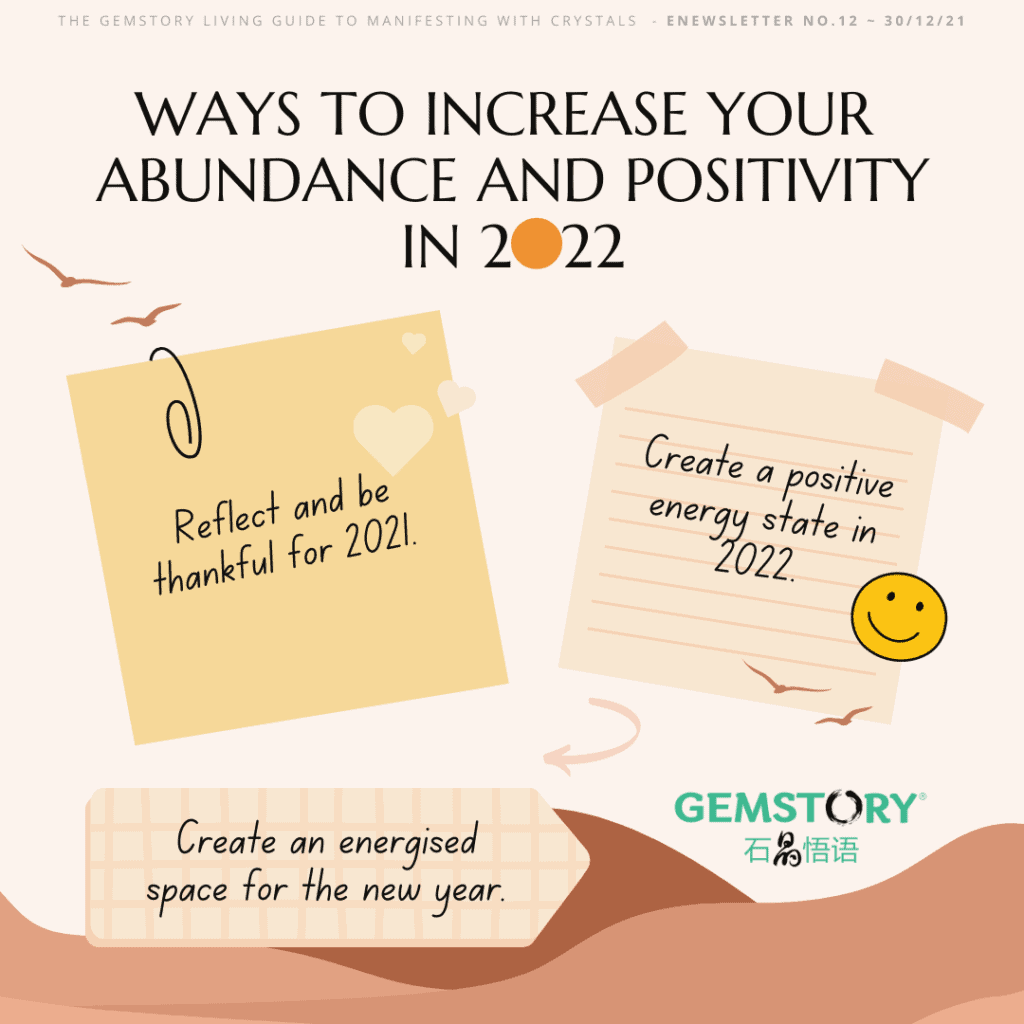 WAYS TO INCREASE YOUR  Abundance and Positivity in 2022