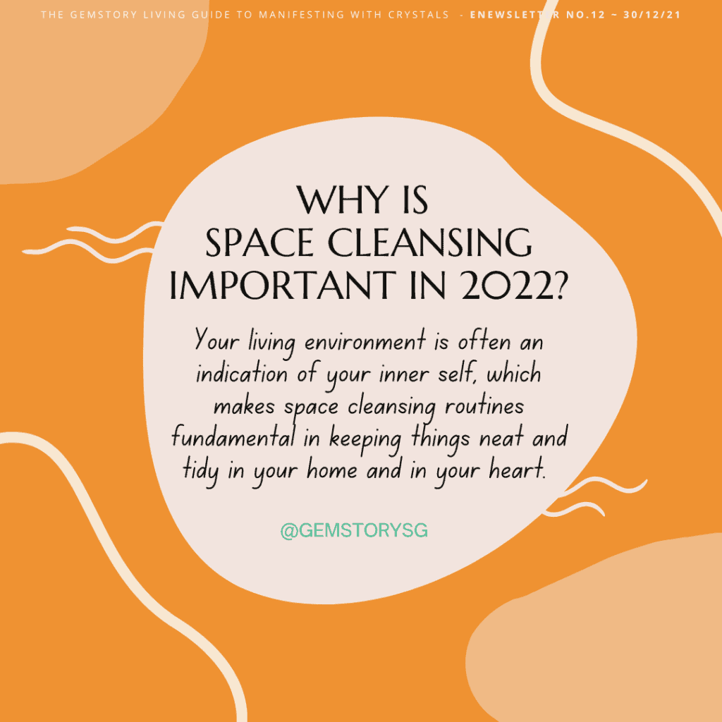 Why Space Cleansing