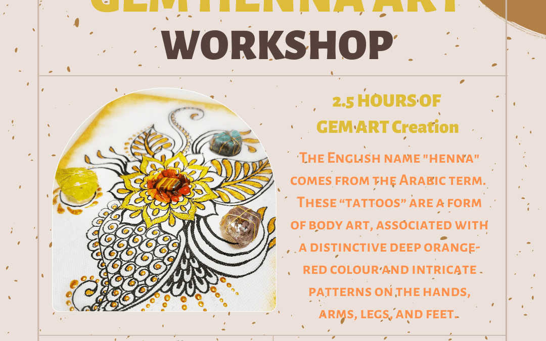 GEM Henna Art Workshop 1