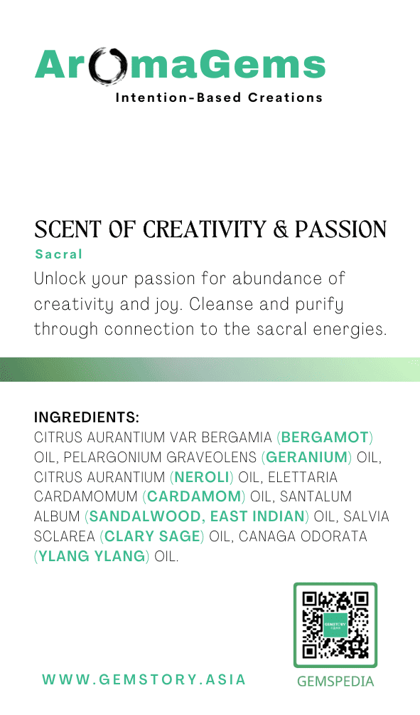 Scent of CREATIVITY & passion