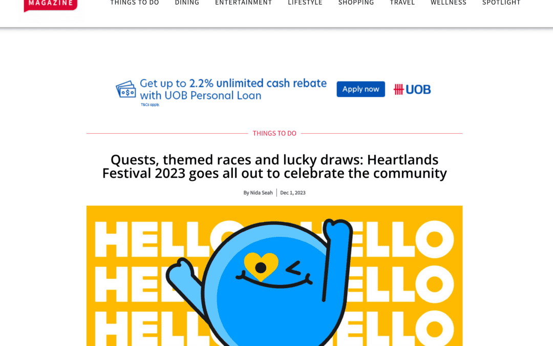Quests, themed races and lucky draws: Heartlands Festival 2023 goes all out to celebrate the community